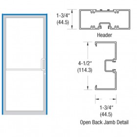 Right Handed Door Frame Package for Interior and Exterior use