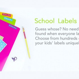Personalized Name Labels for School