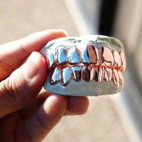 Mouth Vampire Gold Grills & Men's Bottom Teeth Grills