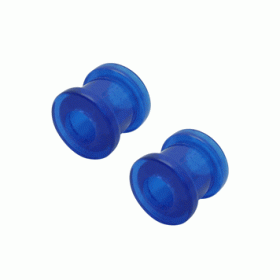Pair of Blue Acrylic Ear Plug