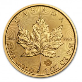 Gold Canadian Maple Leaf 1 oz