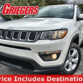 Buy New 2020 Jeep Compass Latitude 4x4 At Grieger's Motor Sales Inc.