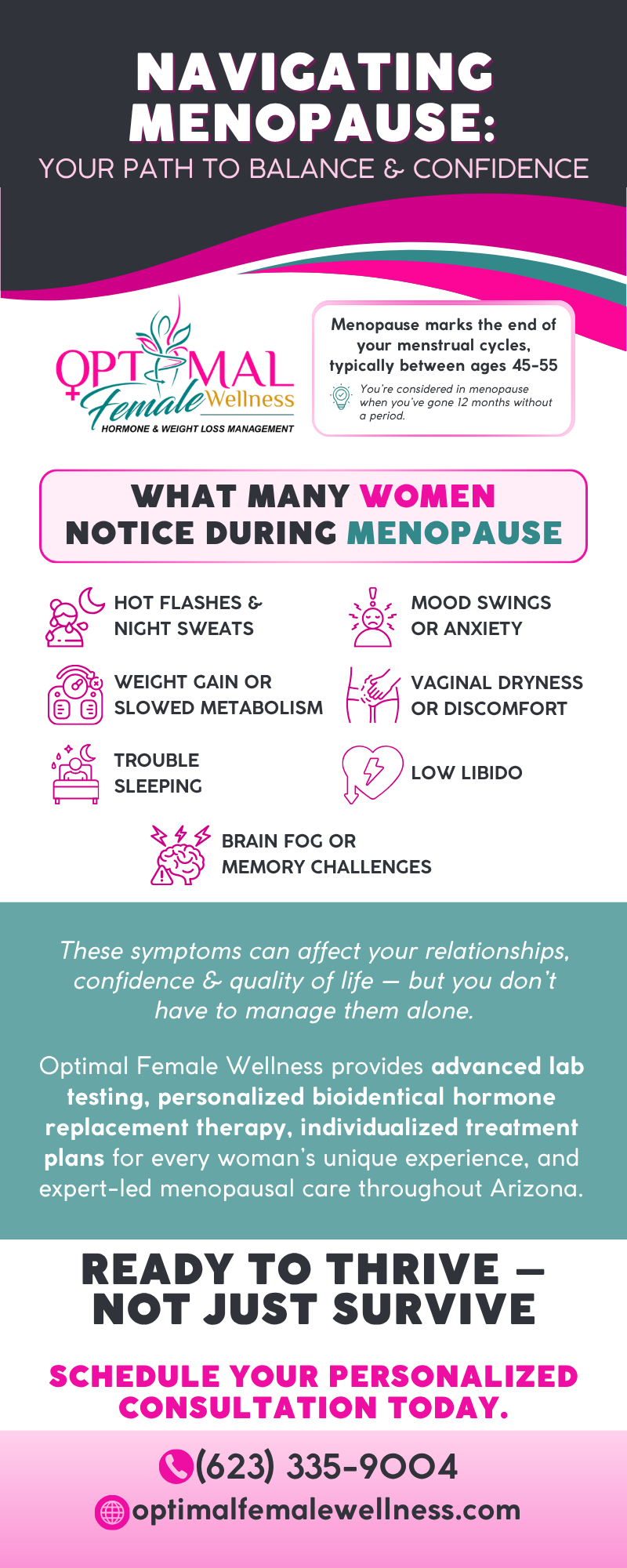 Menopause Care in Phoenix, AZ: Regain Balance and Confidence
