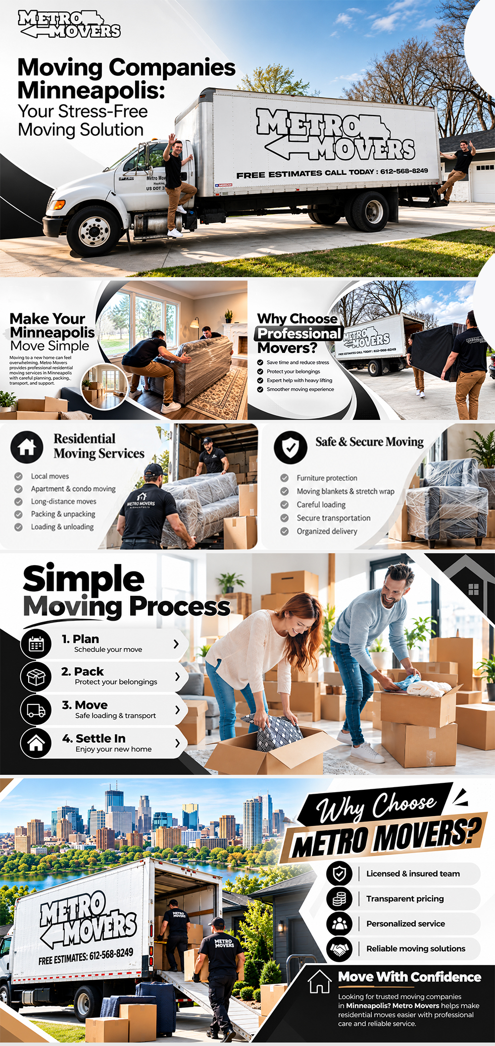 Moving Companies Minneapolis: Your Stress-Free Moving Solution