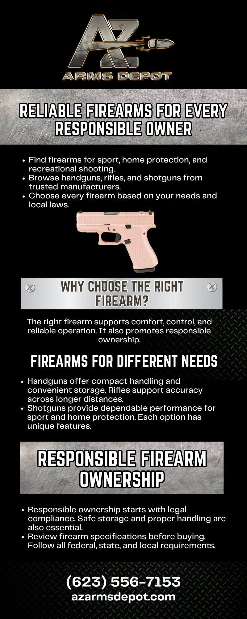 Reliable Firearms for Every Responsible Owner